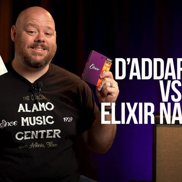 New D'Addario XS vs. Elixir Nanoweb | Coated Acoustic Guitar String Comparison