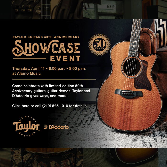 Taylor Guitars 50th Anniversary Showcase Event