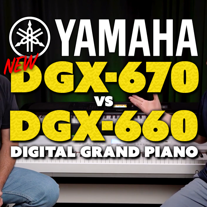 Yamaha DGX-670 Keyboard vs DGX-660 Keyboard | Overview/Comparison & DEMO