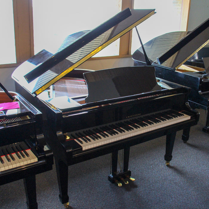 Cristofori CRG53 Baby Grand Piano | Polished Ebony