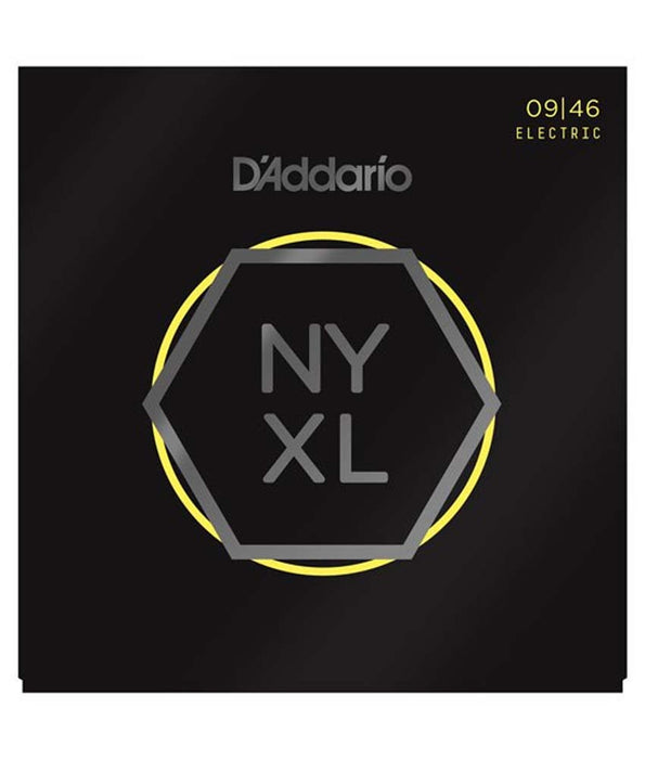 D'Addario NYXL0946 Nickel Wound, Super Light Top / Regular Bottom, 09-46 Electric Strings