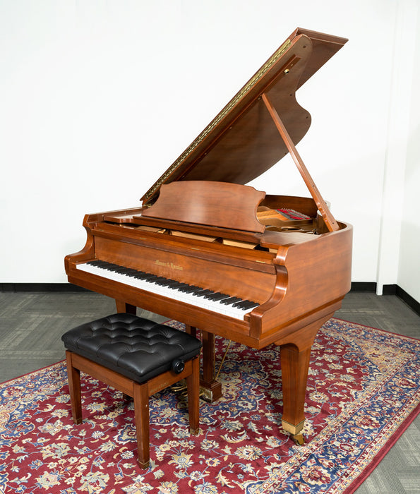 Mason & Hamlin 5' 8 Model A Grand Piano | Satin Walnut | SN: 92062 | Used