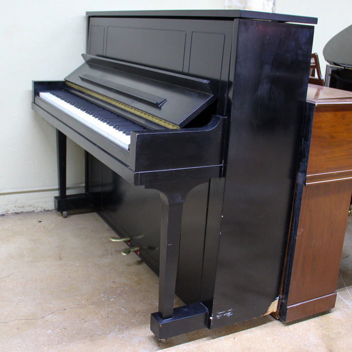Steinway "50" Studio Upright Piano | Satin Ebony