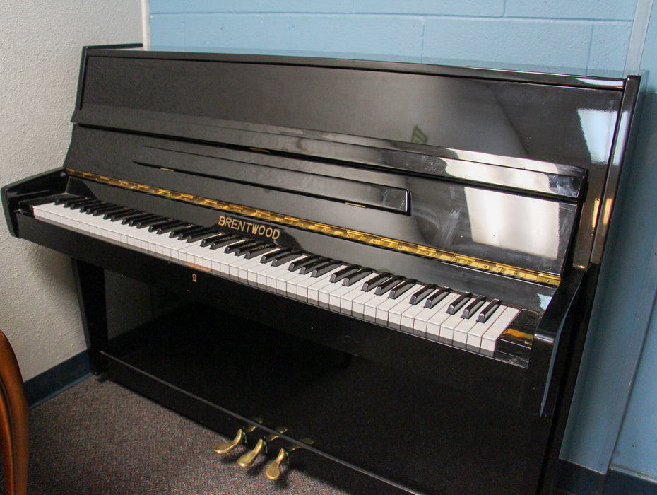 Brentwood Console Piano | Polished Ebony