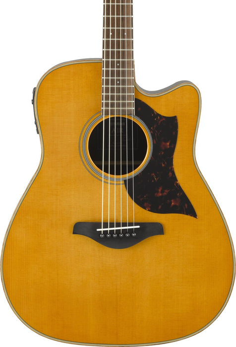 Yamaha A1R Acoustic-Electric Guitar - Vintage Natural