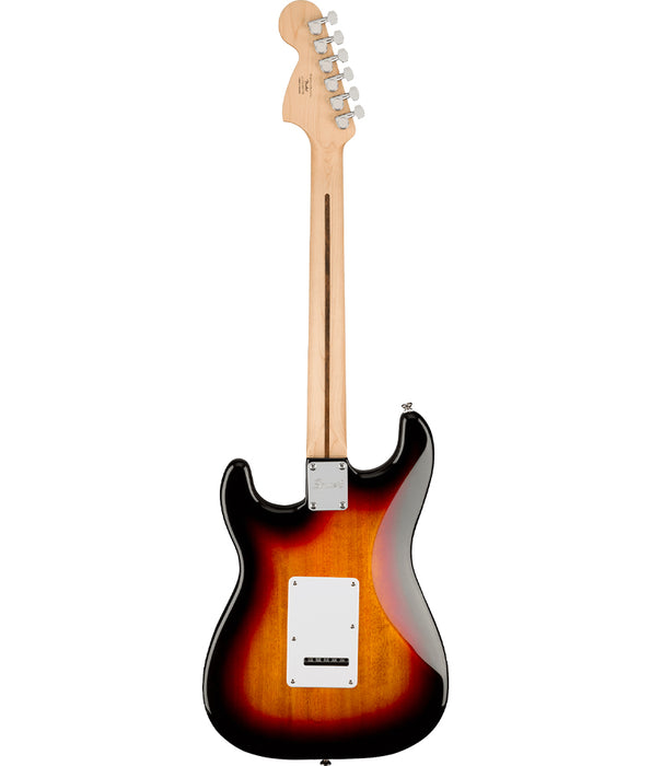 Squier Affinity Series Stratocaster, Laurel Fingerboard, 3-Color Sunburst Bundle w/ Gig Bag