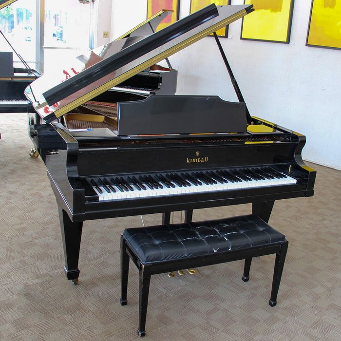 Kimball 7' Conservatory Grand Piano | Viennese Model with English Schwander action and Bösendorfer sound board