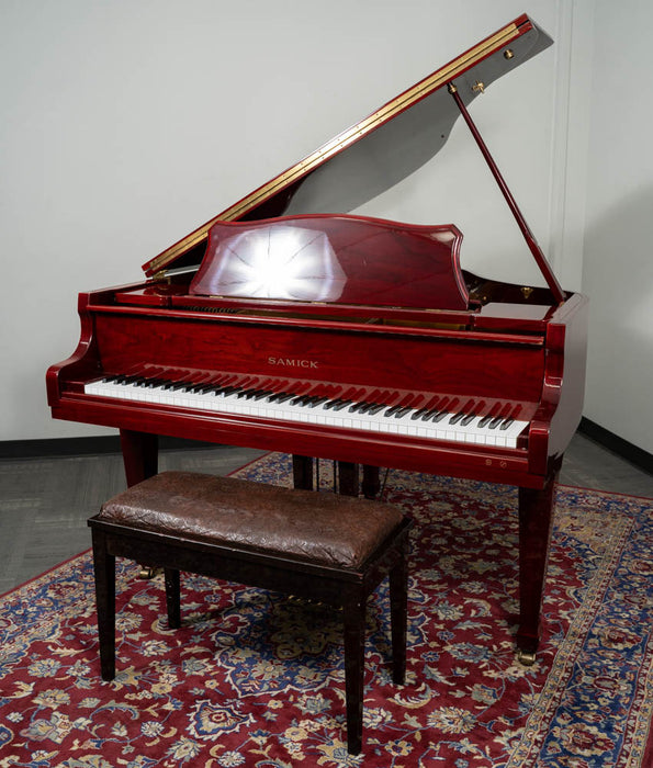 Samick SG-140C 4'9 Baby Grand Piano | Polished Mahogany | Used
