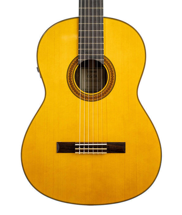 Yamaha CG-TA TransAcoustic Nylon String Classical Guitar - Natural Gloss