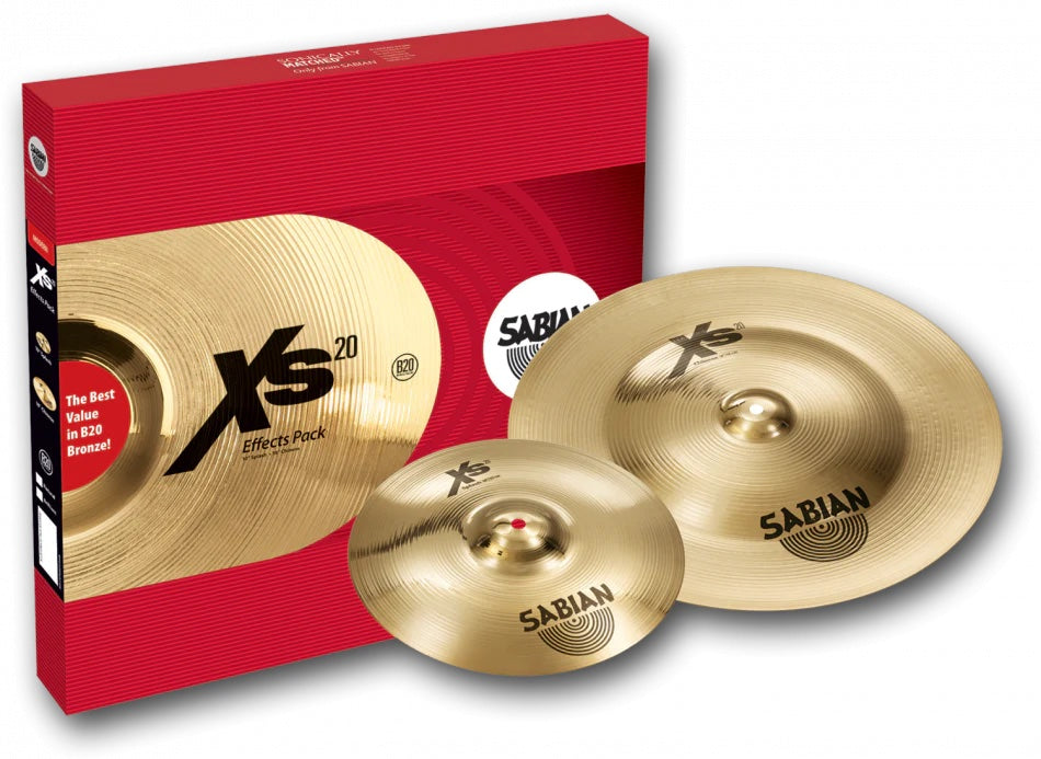 Sabian XS20 Effects Cymbal Pack - Splash, Chinese