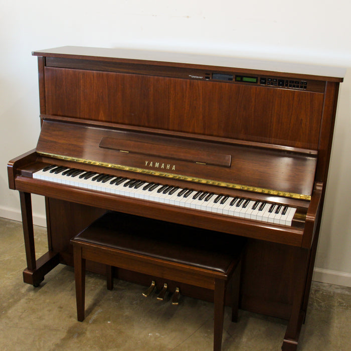 Yamaha MX100B Disklavier Mahogany Studio Piano | 5033575