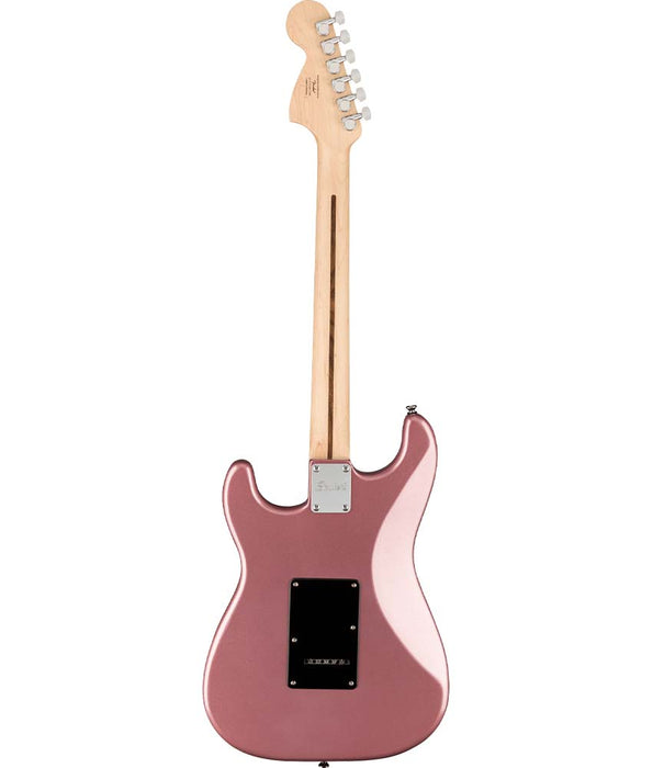 Pre-Owned Squier by Fender Affinity Series Stratocaster HH, Laurel Fingerboard, Black Pickguard, Burgundy Mist