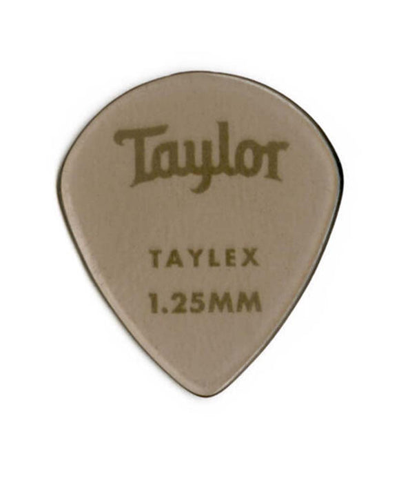 Taylor Premium Taylex 651 1.25mm Guitar Picks, Smoke Grey - 6 pack