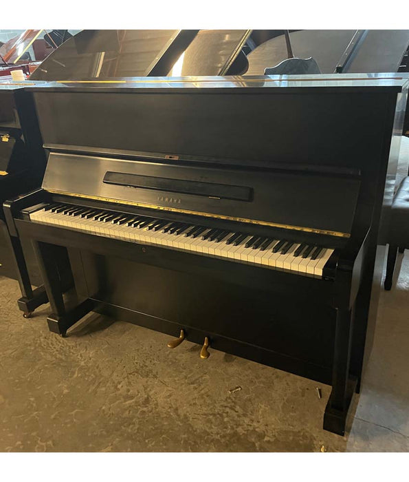 1977 Yamaha 48" U1 Upright Piano | Satin Ebony | SN: D2466504