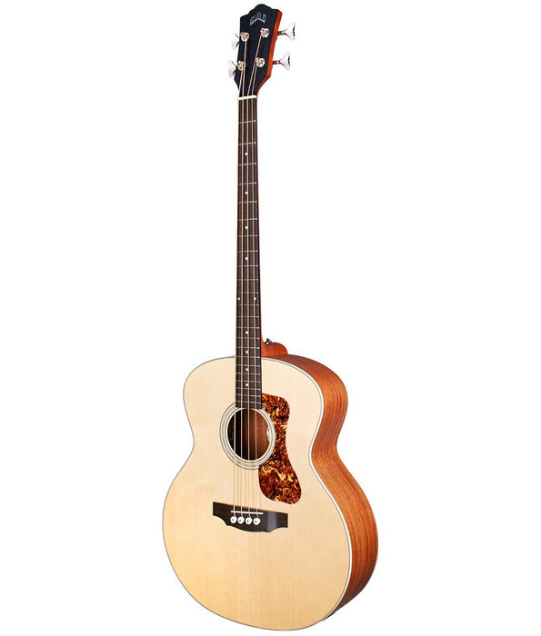 Guild B-240E Spruce/Mahogany Acoustic-Electric Bass Guitar - Natural