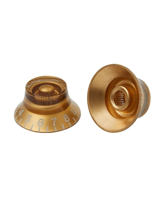Gibson PRHK-020 Top Hat Knobs, 4 pack - Gold | New
