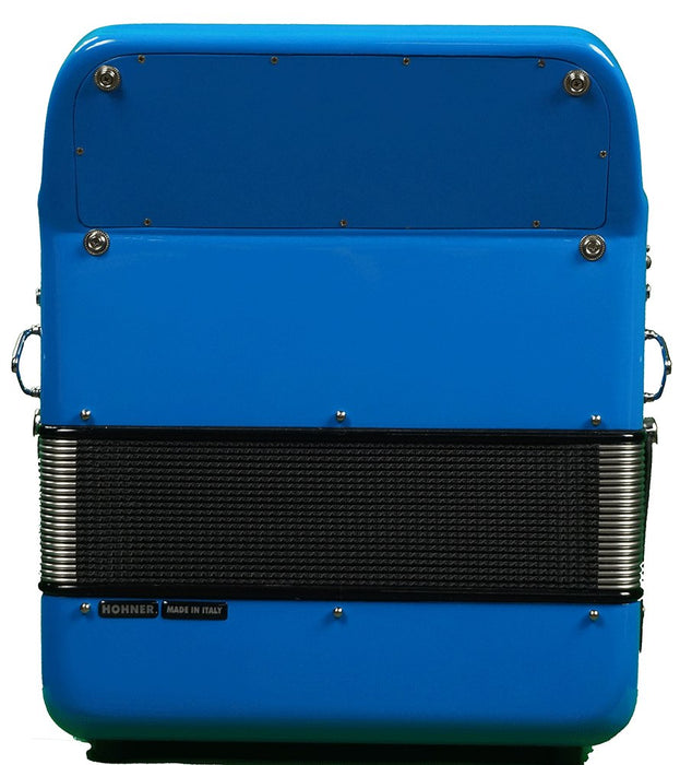 Hohner Anacleto El Italiano III 5 Switch FBbEB Compact Accordion - Blue