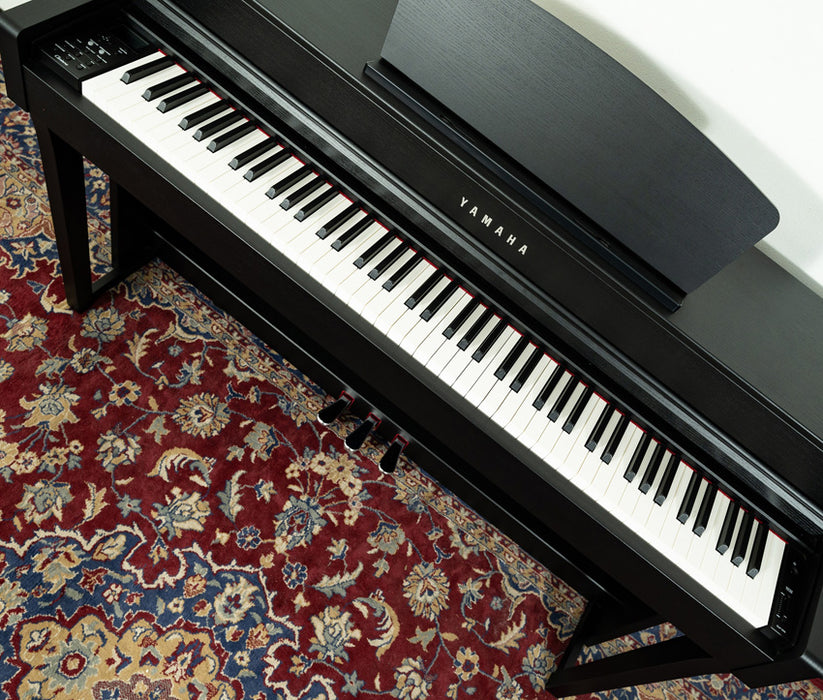 Yamaha Clavinova CLP-635 Digital Piano | Satin Black | SN: UCZX01102 | Used