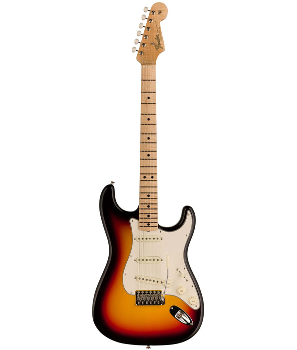 Fender Custom Shop Limited Edition '65 Stratocaster Electric Guitar NOS 3A Flame, Maple Fingerboard  - Target 3-Color Sunburst