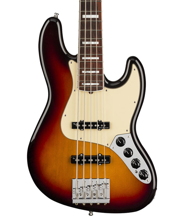 Fender American Ultra Jazz Bass V, Rosewood Fingerboard, Ultraburst