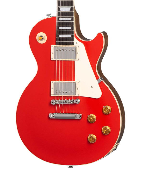 Gibson Les Paul Standard 50s Plain Top Electric Guitar - Cardinal Red Top