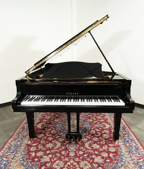Yamaha 6' 1" C3BRR Conservatory Grand Piano w/ Bench | Polished Ebony | SN: B2950866 | Used