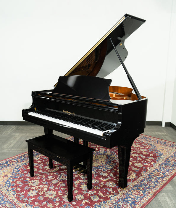 Hallet Davis & Co 5'3″ Classic Baby Grand Piano | Polished Ebony |SN: DG36219 | Used