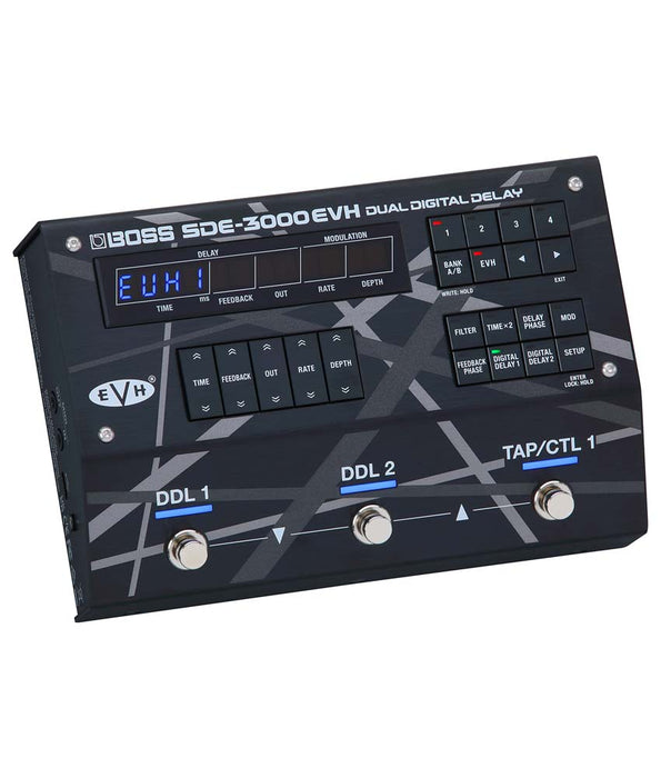 Boss SDE-3000EVH Dual Digital Delay Guitar Pedal - Eddie Van Halen
