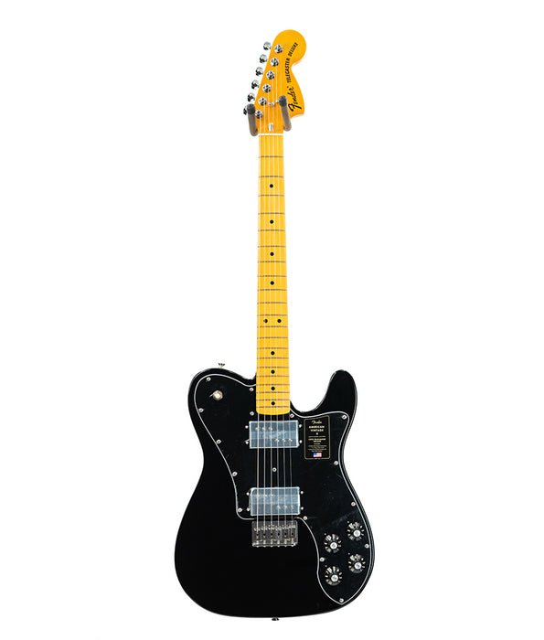 Fender American Vintage II, '75 Telecaster Deluxe Electric Guitar - Black