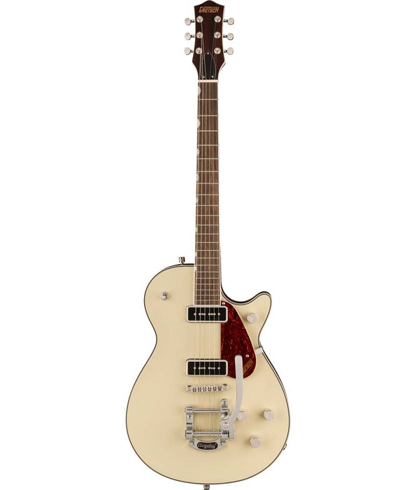 Gretsch G5210T-P90 Electromatic Jet Two 90 Single-Cut with Bigsby, Laurel Fingerboard - Vintage White