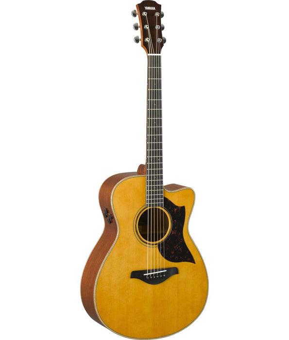 Yamaha AC3M ARE Concert Cutaway Acoustic-Electric - Vintage Natural | New