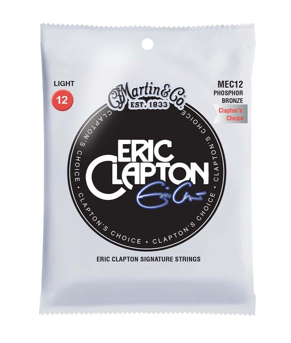 Martin MEC12 Eric Clapton's Choice Light Phosphor Bronze Guitar Strings