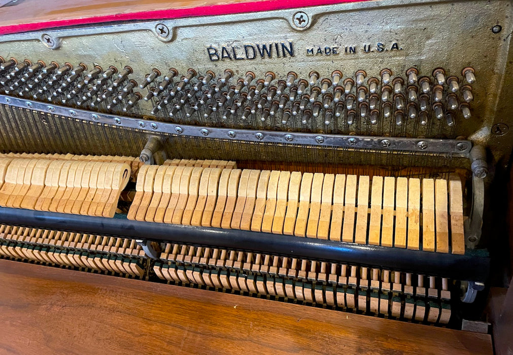 Baldwin 47" B243 Studio Piano | Satin Walnut | SN: 306897 | Used