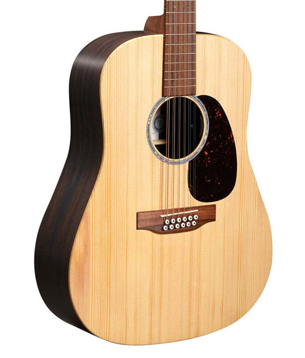 Martin D-X2E X Series 12-String Spruce/Brazilian Rosewood HPL Acoustic-Electric Guitar