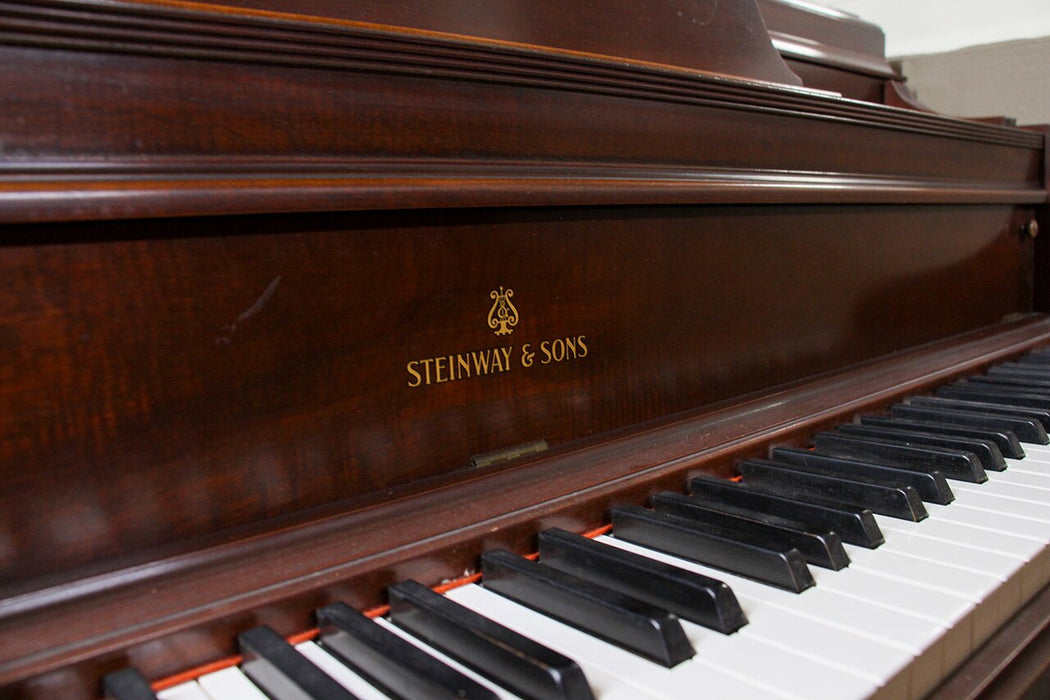 1946 Steinway & Sons 40" Console Piano | Polished Mahogany | SN: 0882
