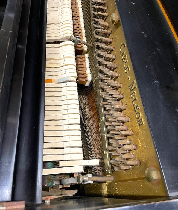 Cable-Nelson Spinet Piano | Satin Ebony | Used