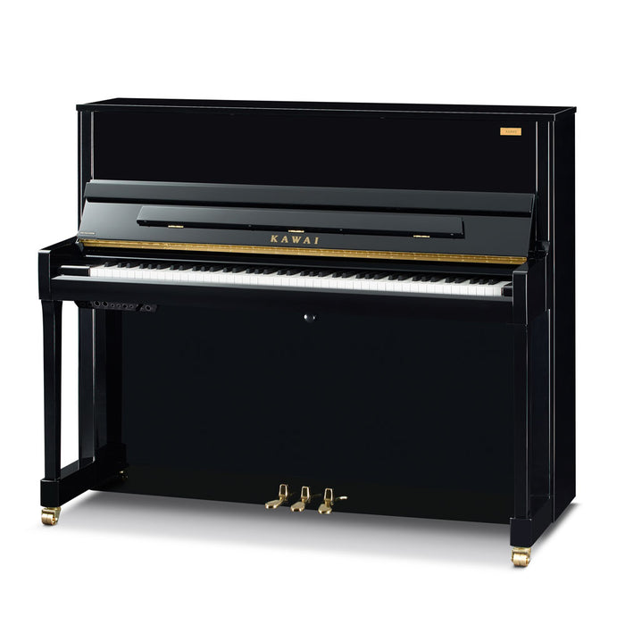 Kawai Aures 48" K300 ATX4 Upright Piano | Polished Ebony