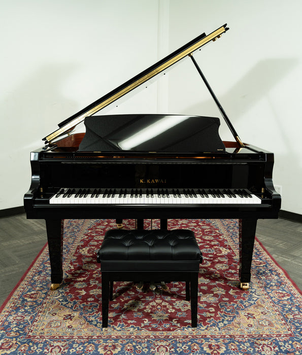 Kawai 5'11" GX-2 BLAK Grand Piano w/ QRS System | Polished Ebony | SN: 2772458 | Used