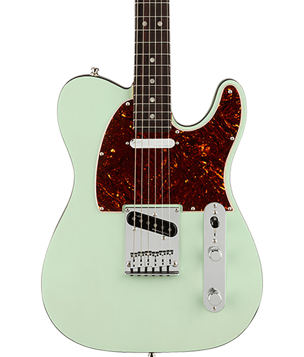 Fender Ultra Luxe Telecaster, Rosewood Fingerboard - Transparent Surf Green