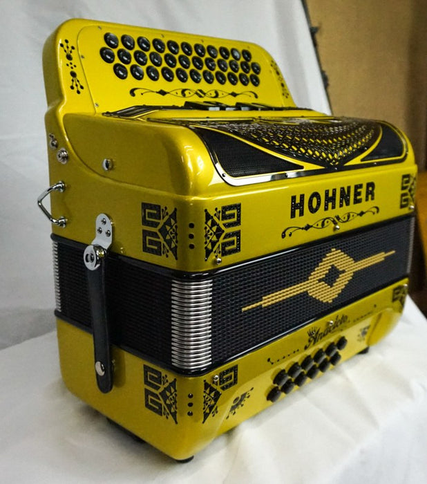 Hohner Anacleto Rey Del Norte III 5 Switch GCF Yellow | New