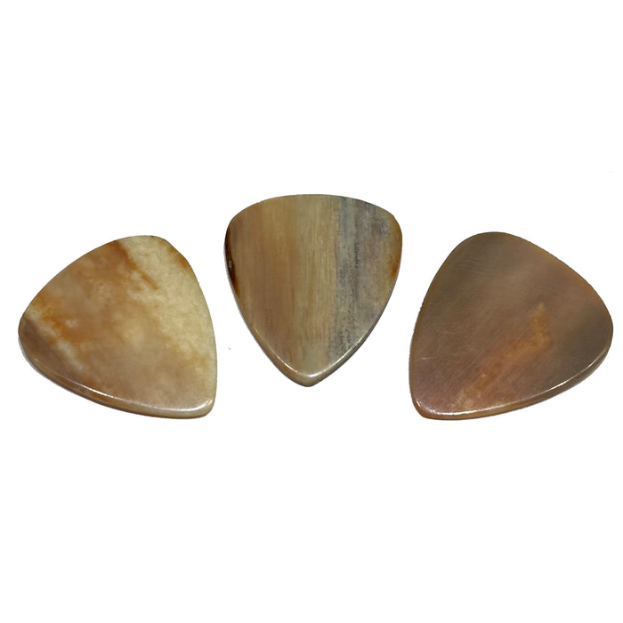 Mammoth Tusk Ivory Picks (Set of 3) - "Butter Babe" by Cool Guitar Picks
