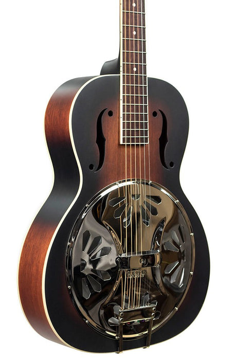Gretsch G9220 Bobtail Round-Neck Mahogany, Spider Cone Acoustic-Electric Resonator Guitar- 2-Color Sunburst