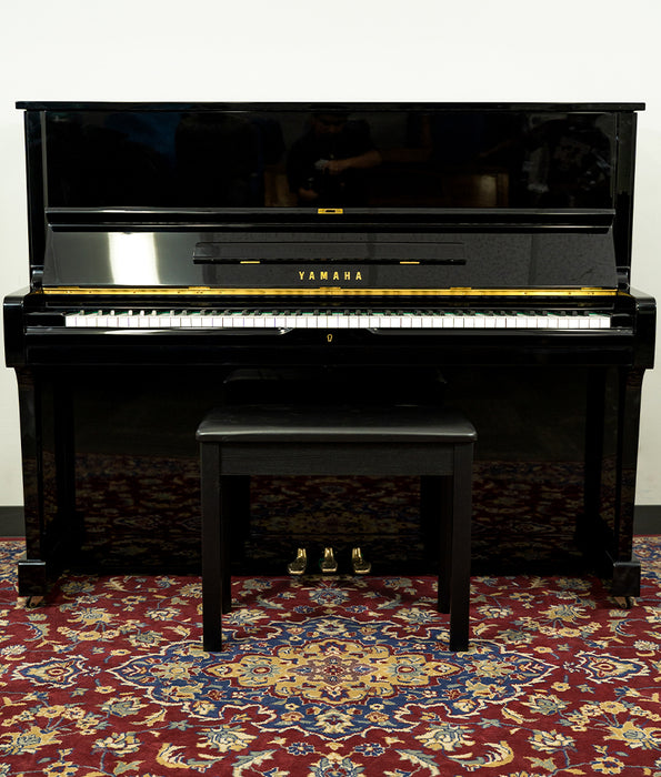 Yamaha 48" U1H Upright Piano | Polished Ebony | SN: 1952774 | Used