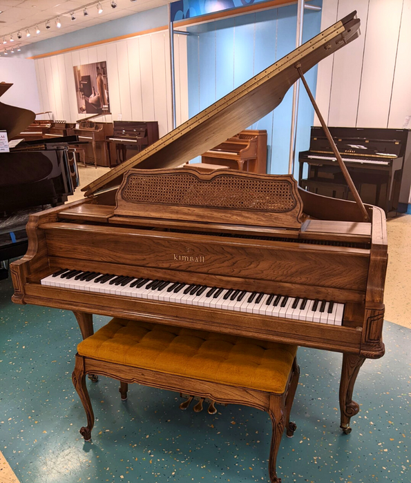 1977 Kimball 5'9" 587S Grand Piano | Viennese Oak| SN: A88873 | Used
