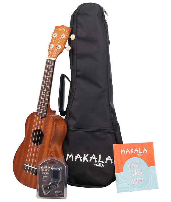 Kala MK-S Makala Classic Soprano Ukulele Pack