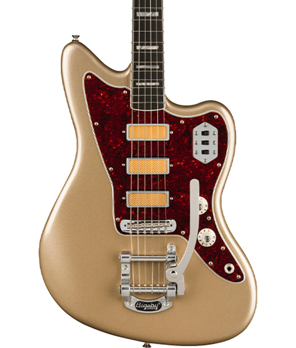 Fender Gold Foil Jazzmaster Ebony Fingerboard - Shoreline Gold