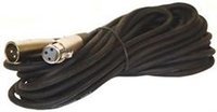 CAD 25 ft. cable terminated with professional 3-pin connectors XLR-M x XLR-F