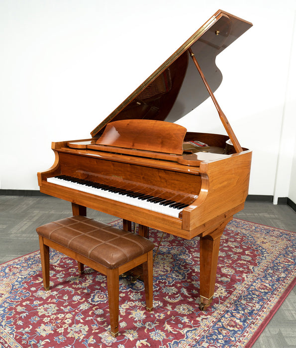 Baldwin 5'10” Howard Grand Piano | Polished Oak | SN: 45905 | Used