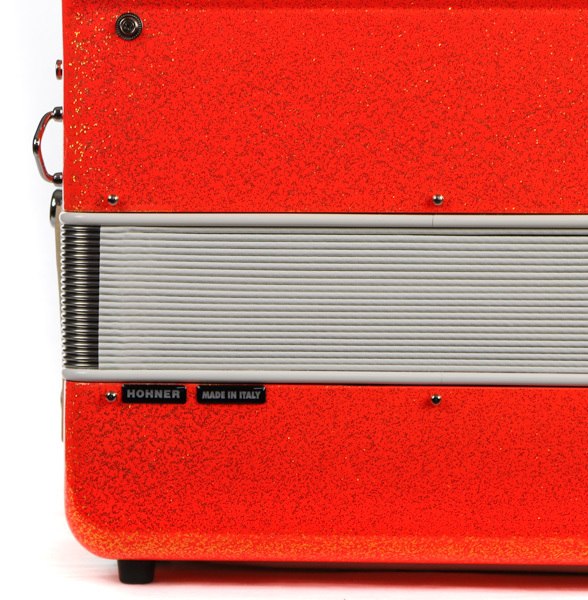 Hohner Anacleto Rey Del Norte III 5 Switch Compact FBE Tinsel Orange | New
