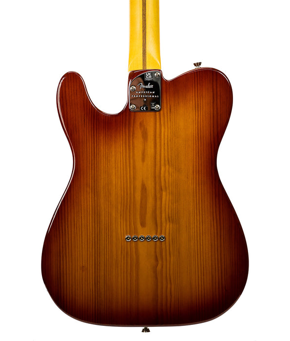 Fender American Professional II Telecaster, Maple Fingerboard - Sienna Sunburst